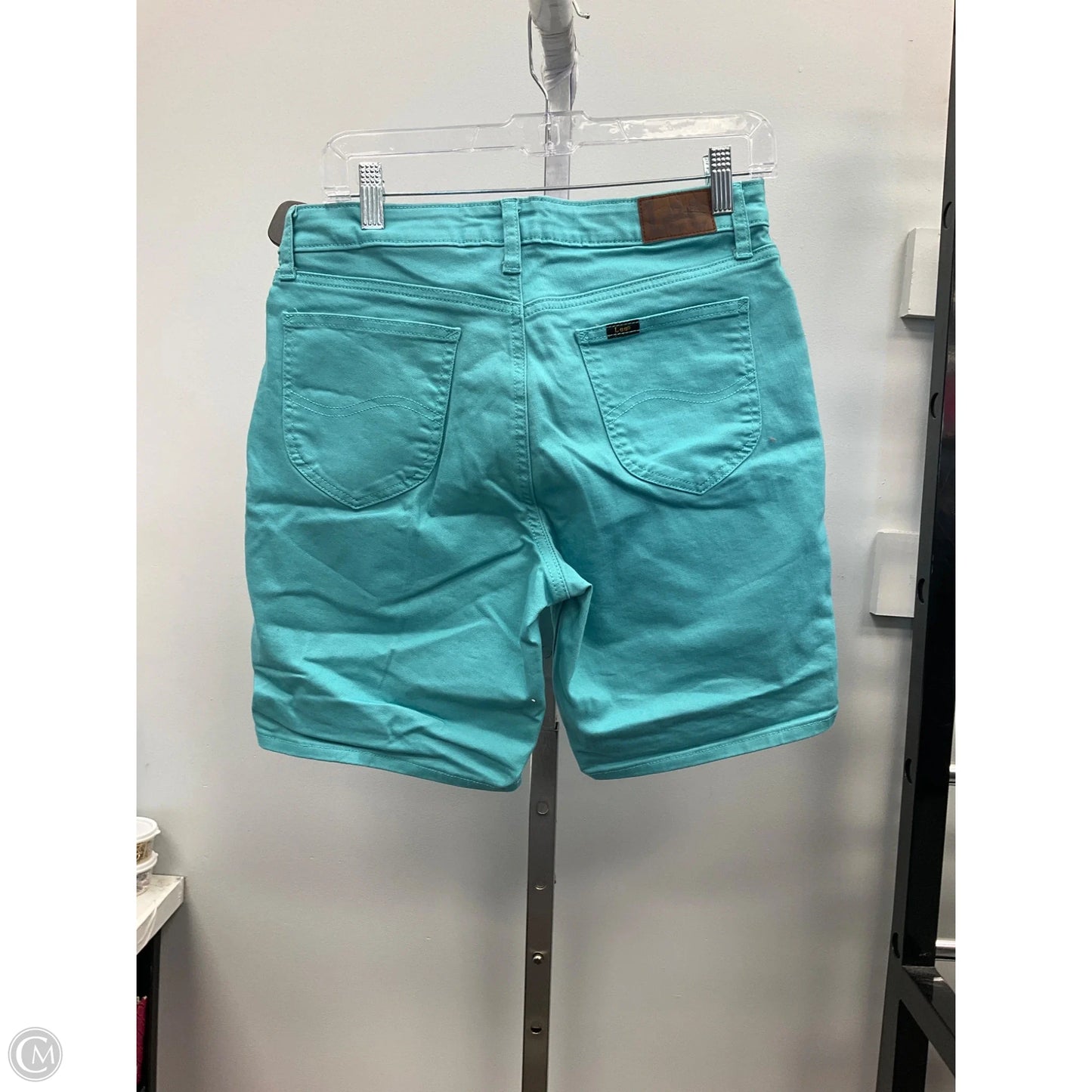 Shorts By Lee In Blue Denim, Size: 8