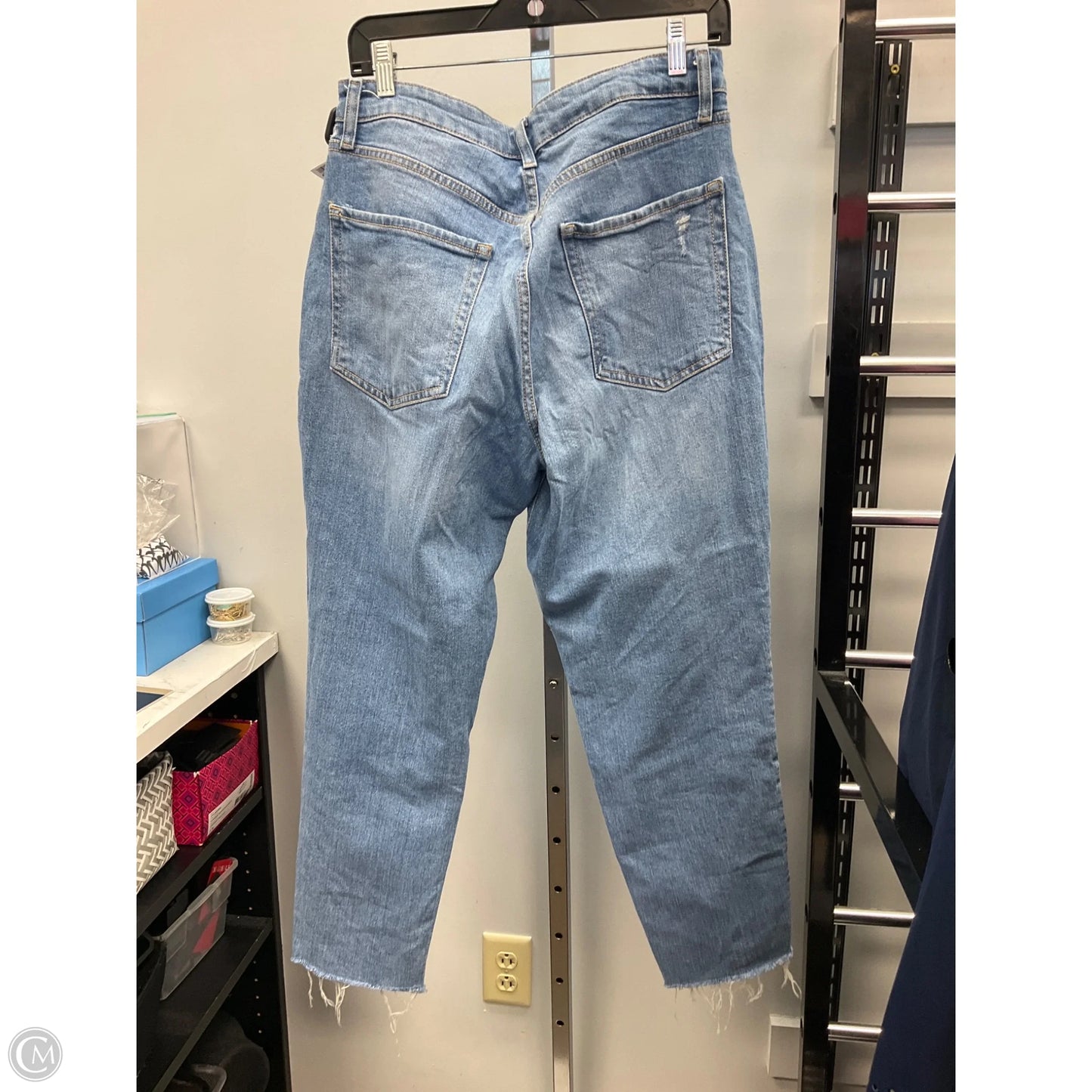 Jeans Straight By Old Navy In Blue, Size: 12