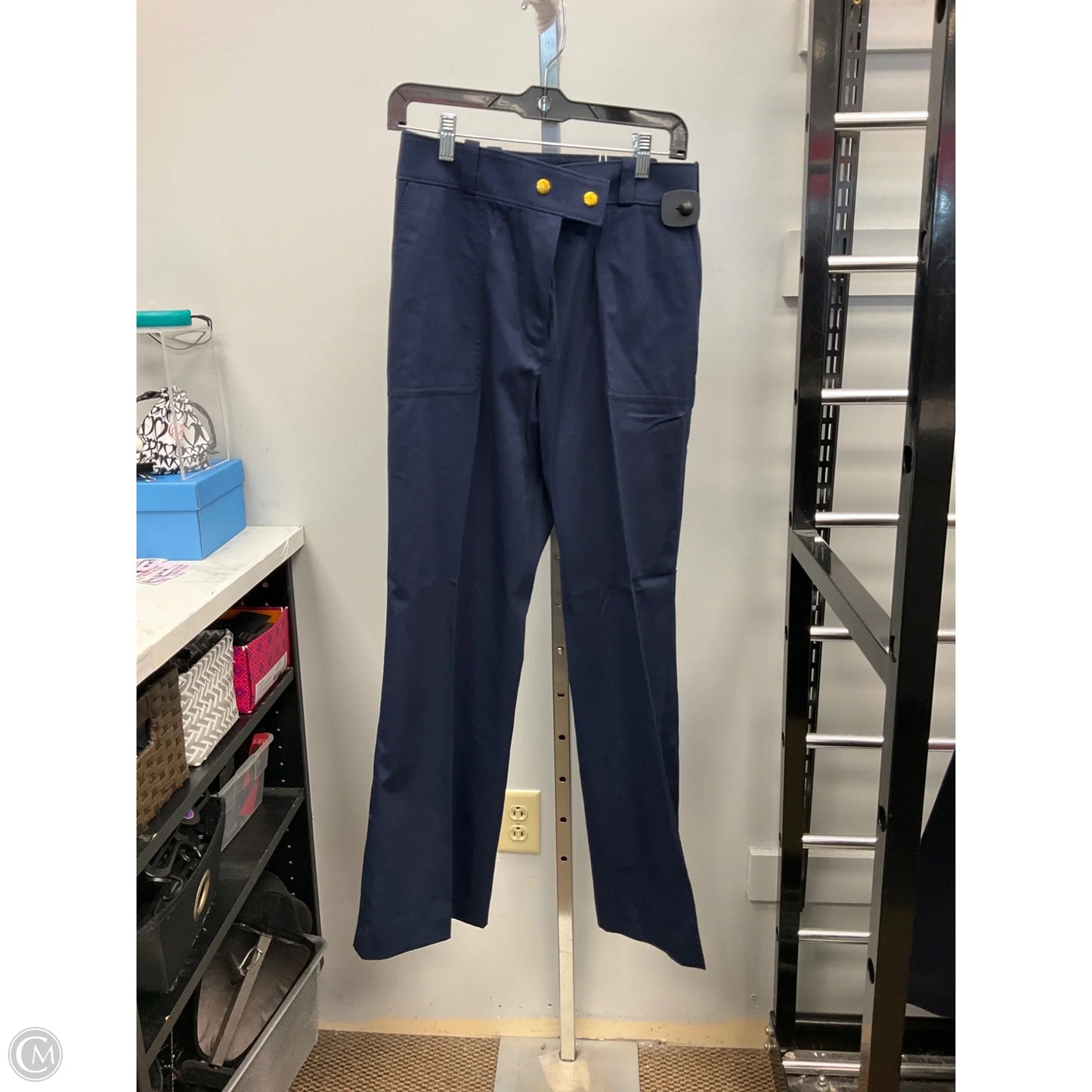 Pants Designer By Tory Burch In Blue, Size: 8