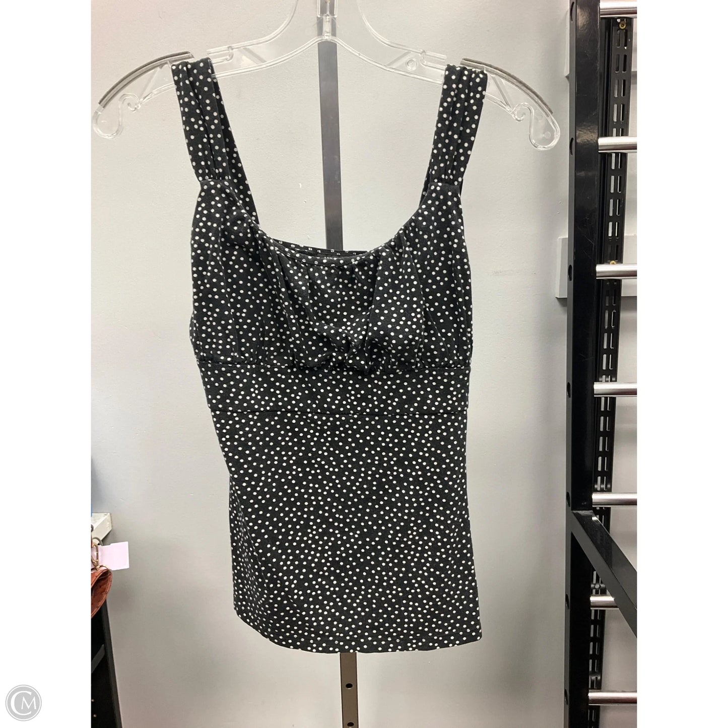 Top Sleeveless By Ann Taylor In Polkadot Pattern, Size: Xs