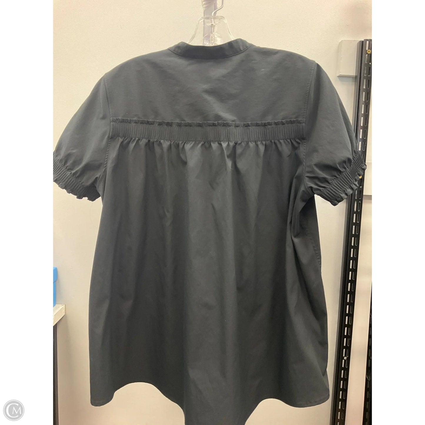 Top Short Sleeve By Athleta In Black, Size: Xs