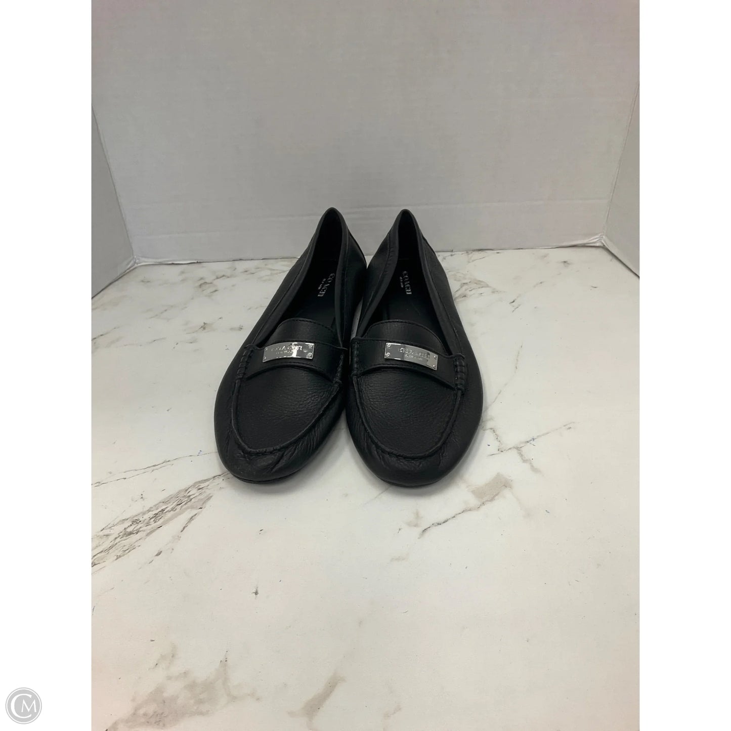 Shoes Designer By Coach In Black, Size: 10