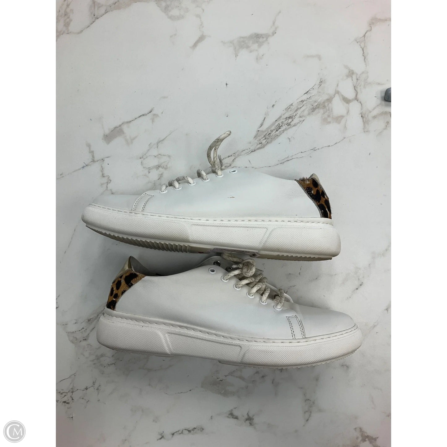 Shoes Sneakers By Johnston & Murphy In White, Size: 9.5