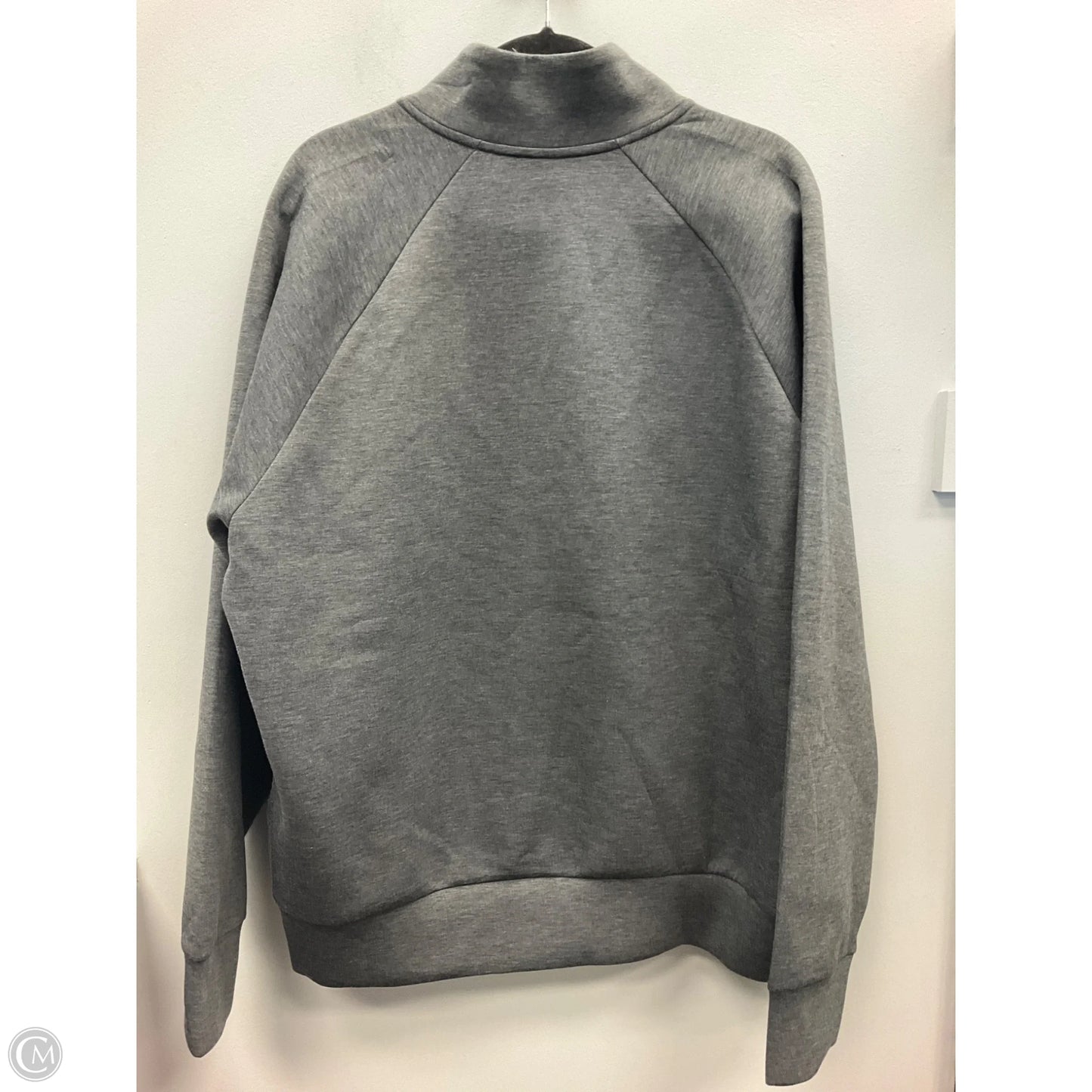 Athletic Sweatshirt Collar By Old Navy In Grey, Size: L
