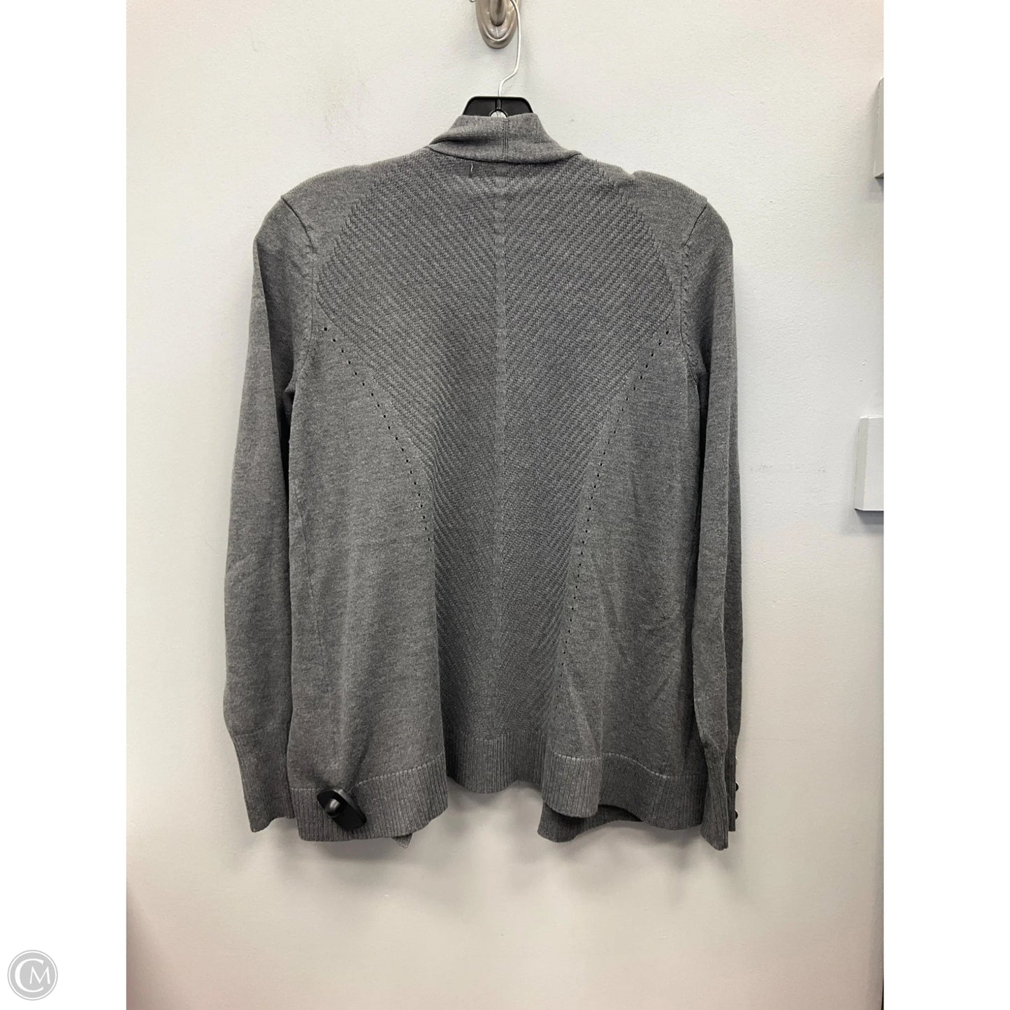 Sweater Cardigan By Retrology In Grey, Size: Sp