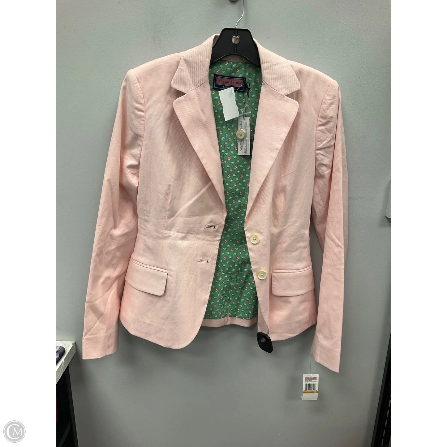 Blazer By Vineyard Vines In Pink, Size: S