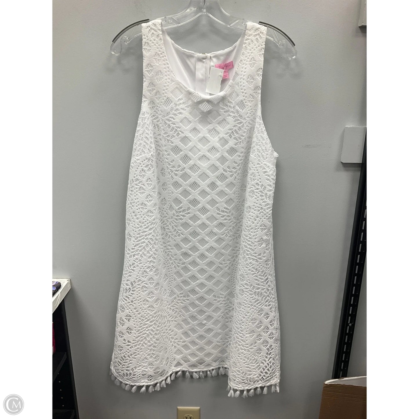 Dress Designer By Lilly Pulitzer In White, Size: Xl