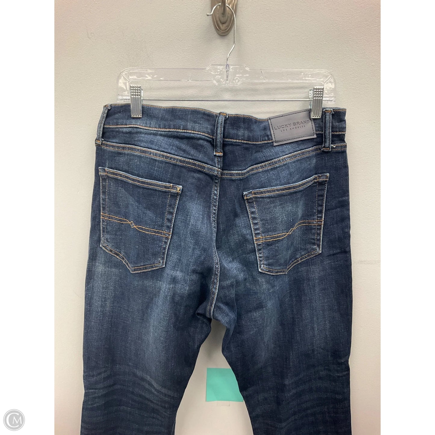Jeans Straight By Lucky Brand In Blue, Size: 14