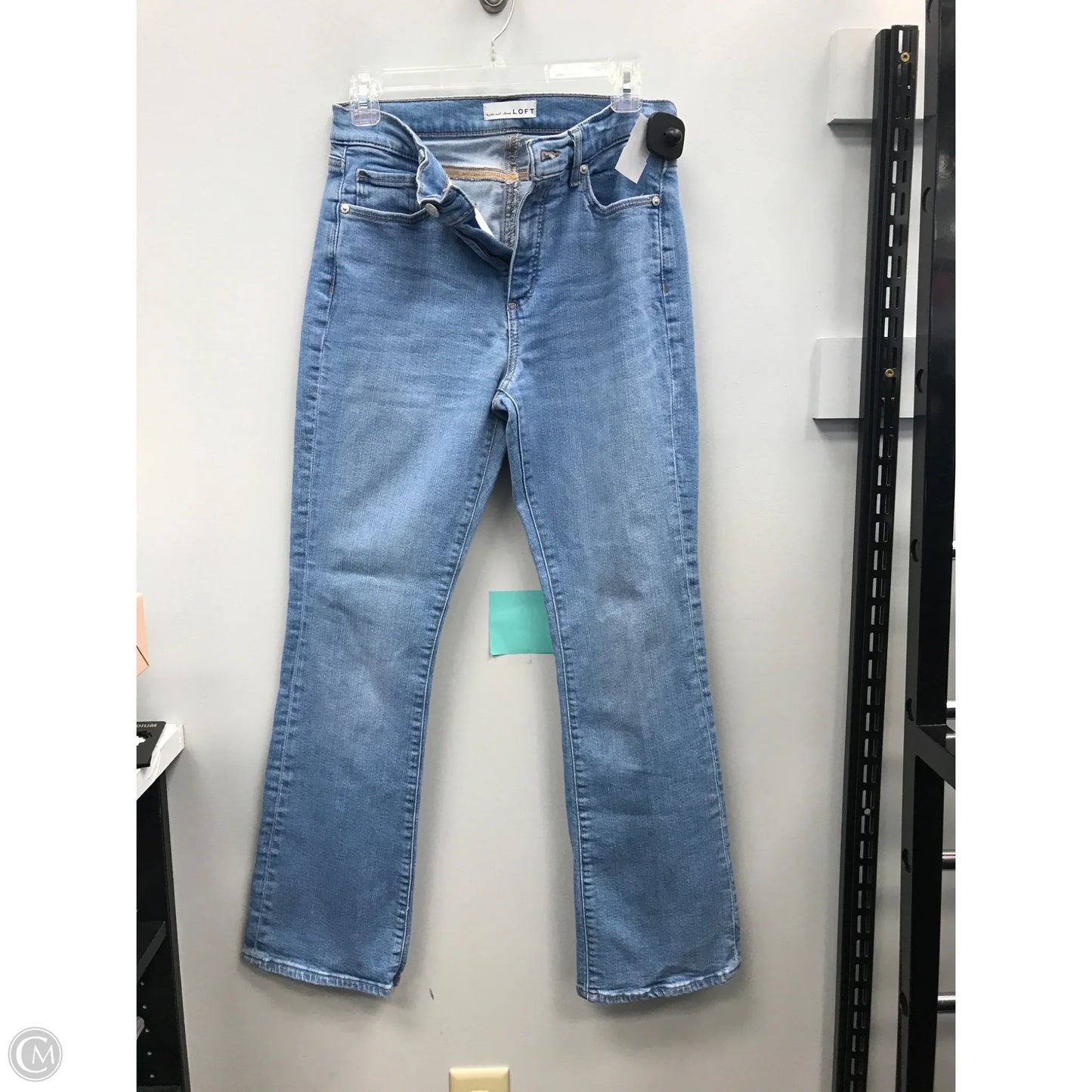 Jeans Boot Cut By Loft In Blue, Size: 8