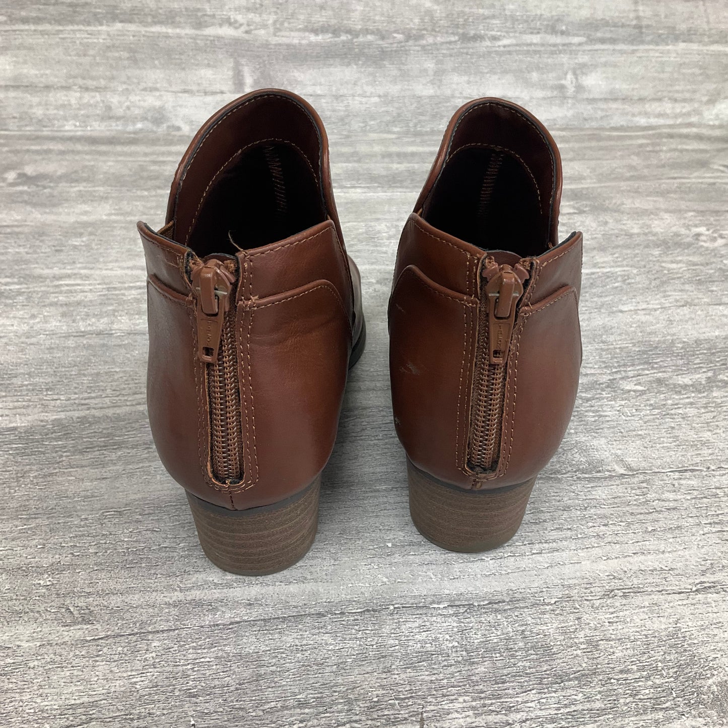 Boots Ankle Heels By Lc Lauren Conrad In Brown, Size: 7