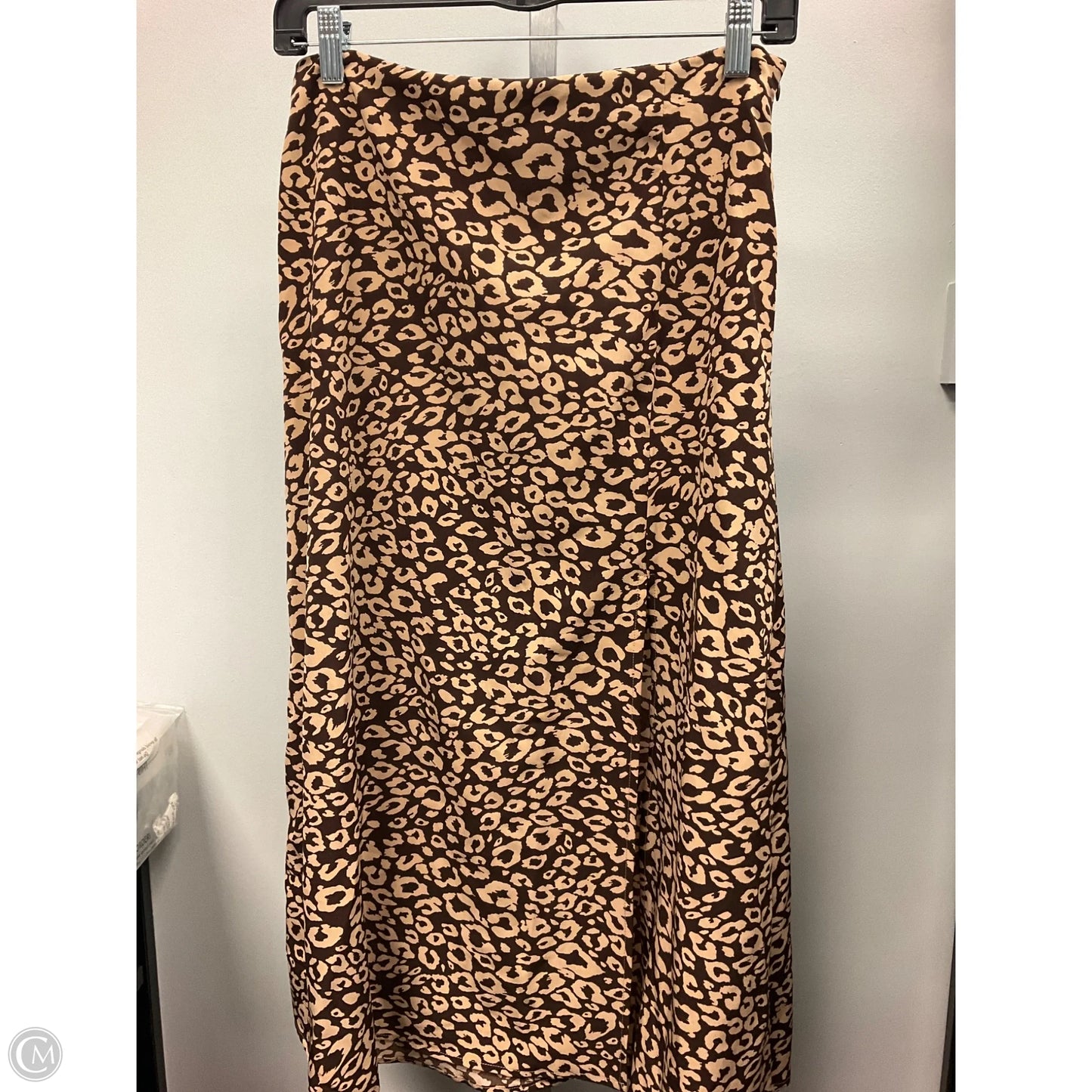 Skirt Midi By Shein In Animal Print, Size: 6