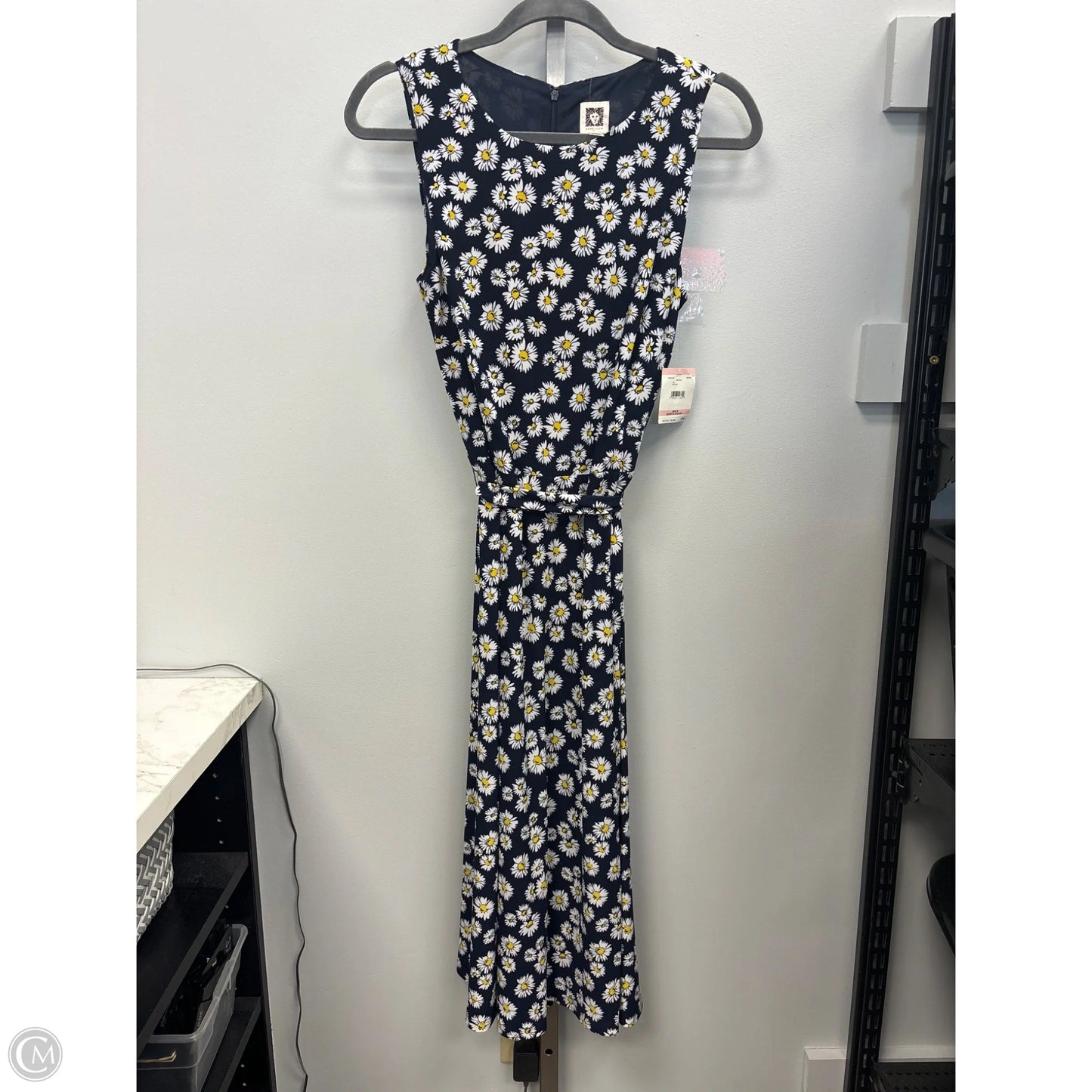Dress Casual Midi By Anne Klein In Floral Print, Size: 10