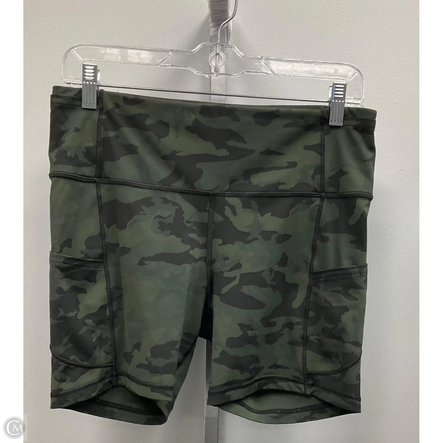 Athletic Shorts By Lululemon In Camouflage Print, Size: Xs