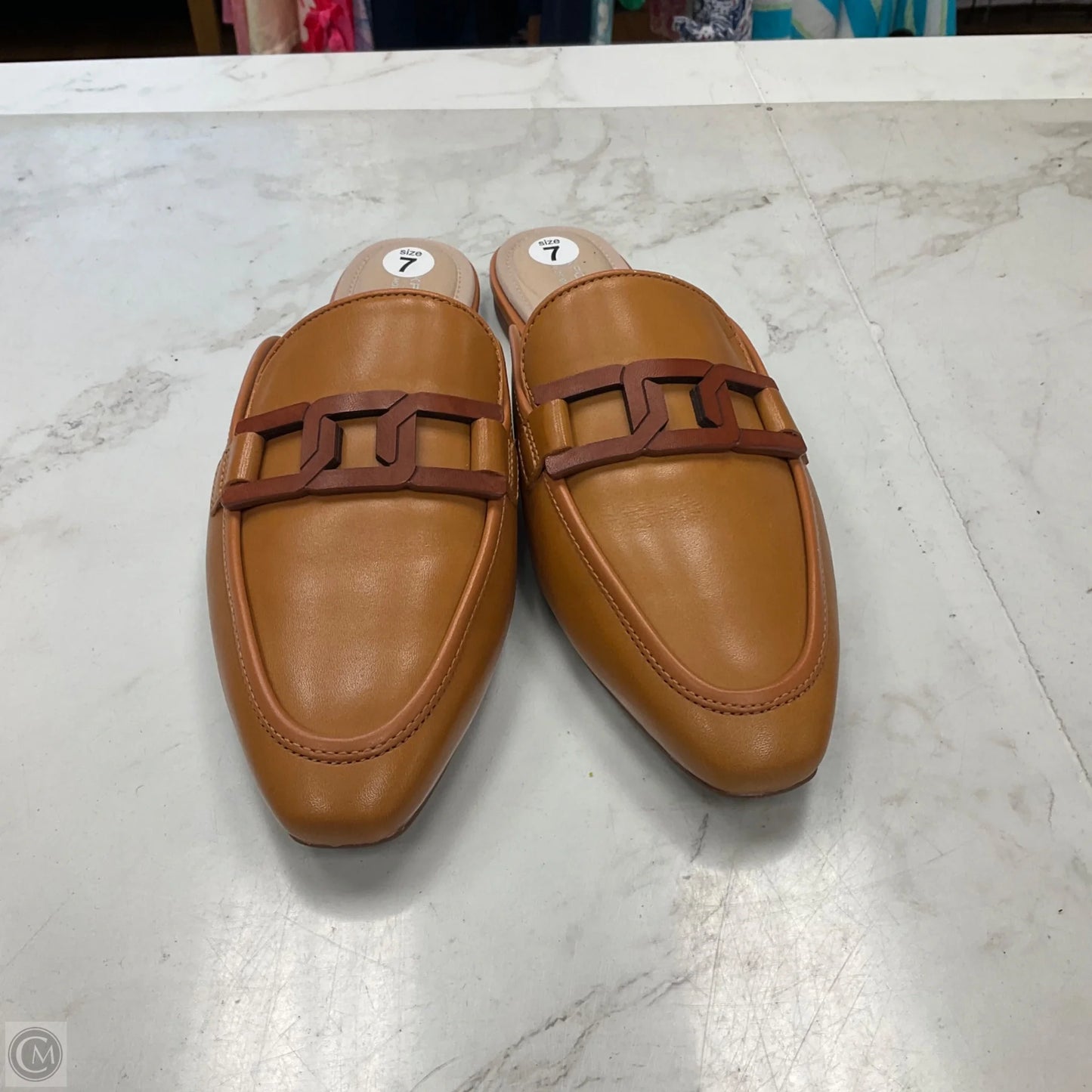 Shoes Flats By Rockport In Brown, Size: 7