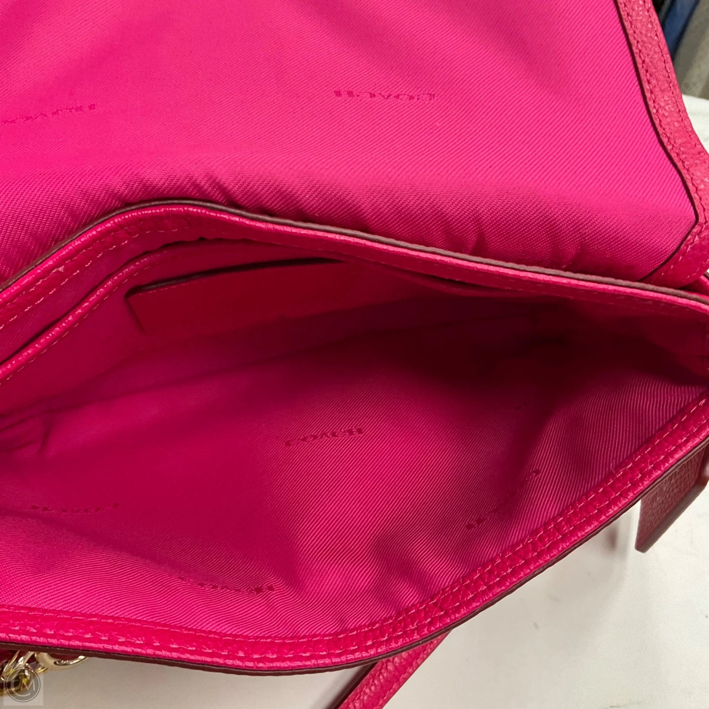 Crossbody Designer By Coach, Size: Medium