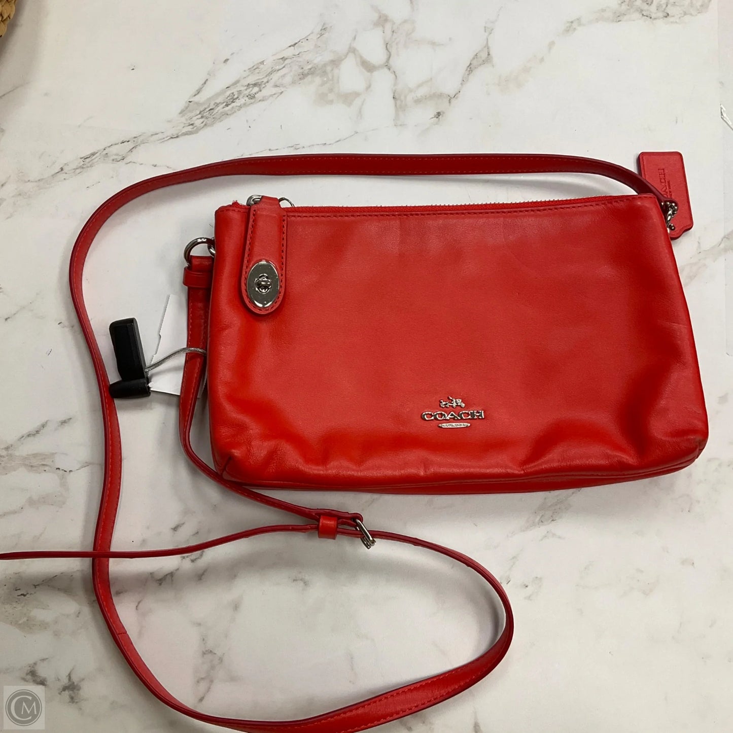 Crossbody Designer By Coach, Size: Medium