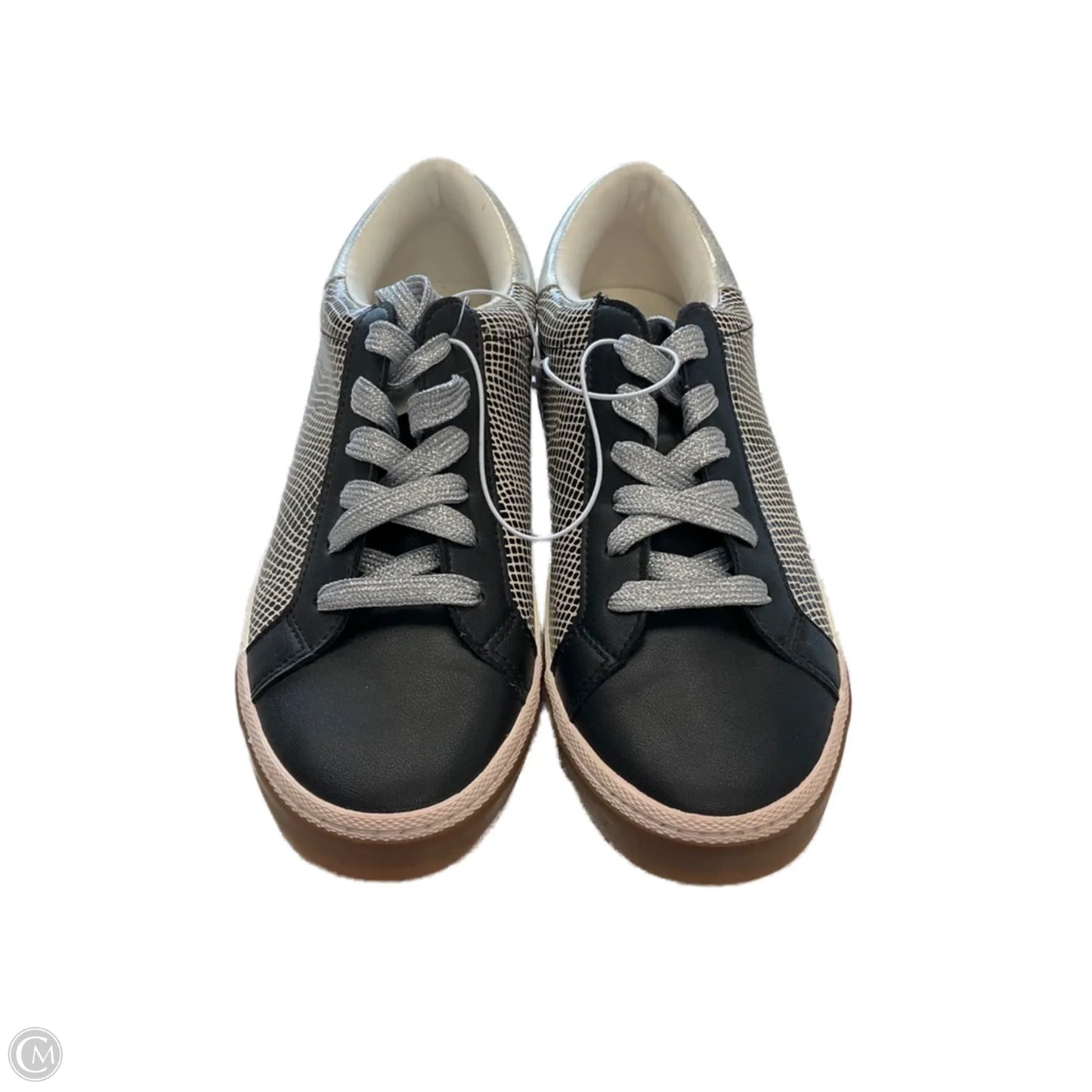 Shoes Sneakers By A New Day In Black & Silver, Size: 9