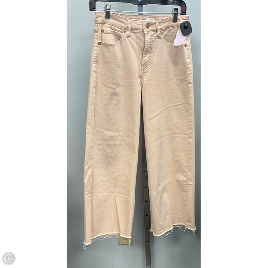 Jeans Wide Leg By Clothes Mentor In Pink, Size: 4