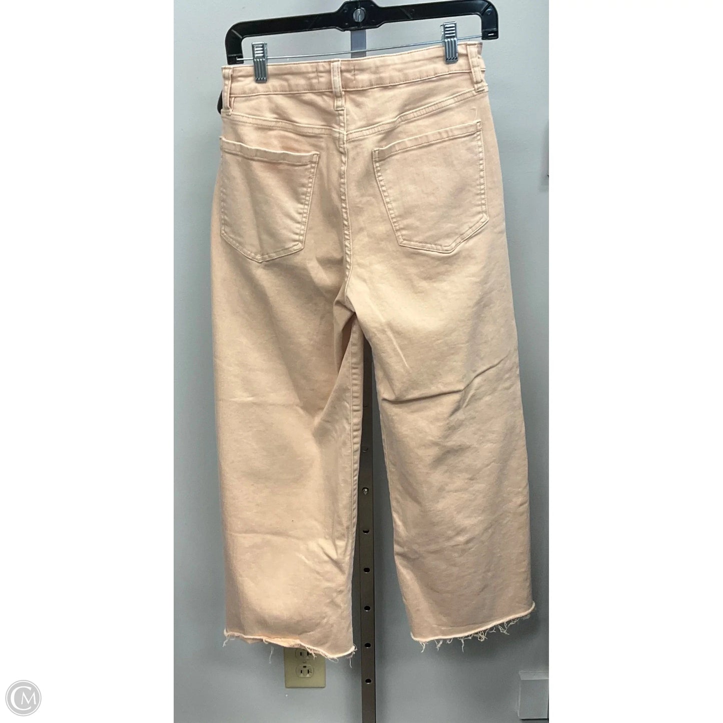 Jeans Wide Leg By Clothes Mentor In Pink, Size: 4