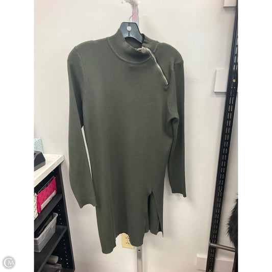 Dress Sweater By Cable And Gauge In Green, Size: L