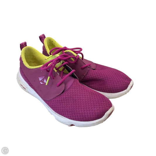 Shoes Athletic By Sperry In Purple, Size: 9