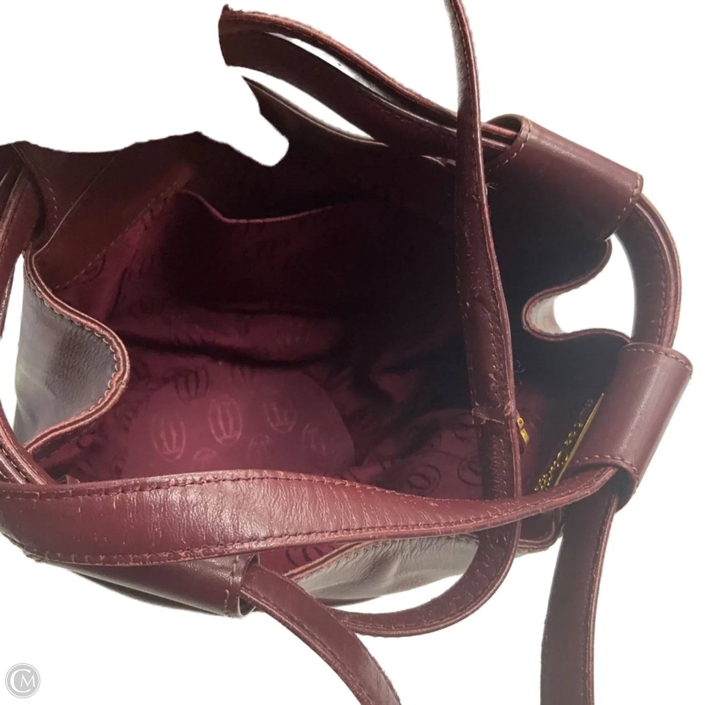 Handbag Designer By Cartier, Size: Medium