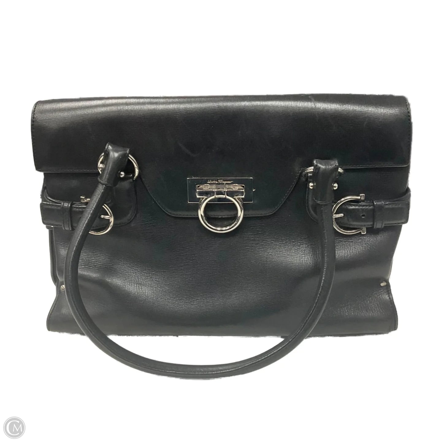 Handbag Designer By Ferragamo, Size: Small