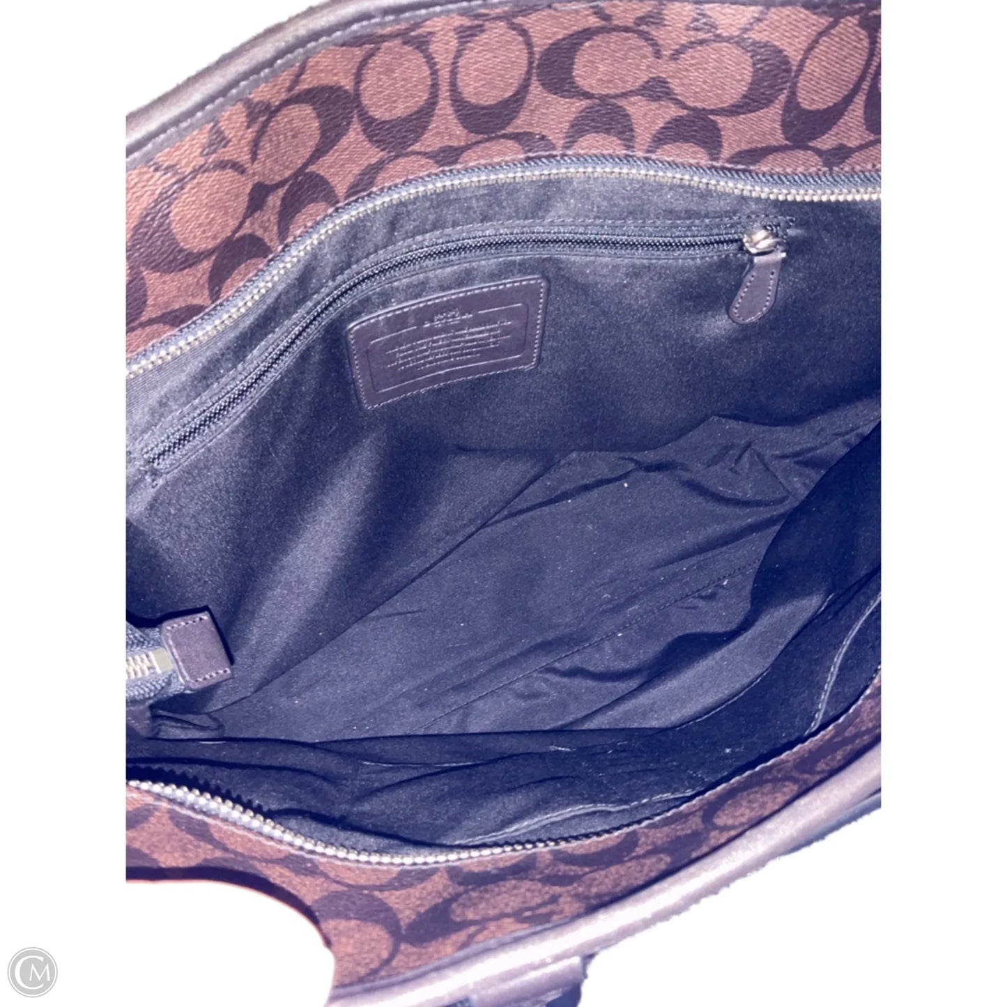 Handbag Designer By Coach, Size: Large