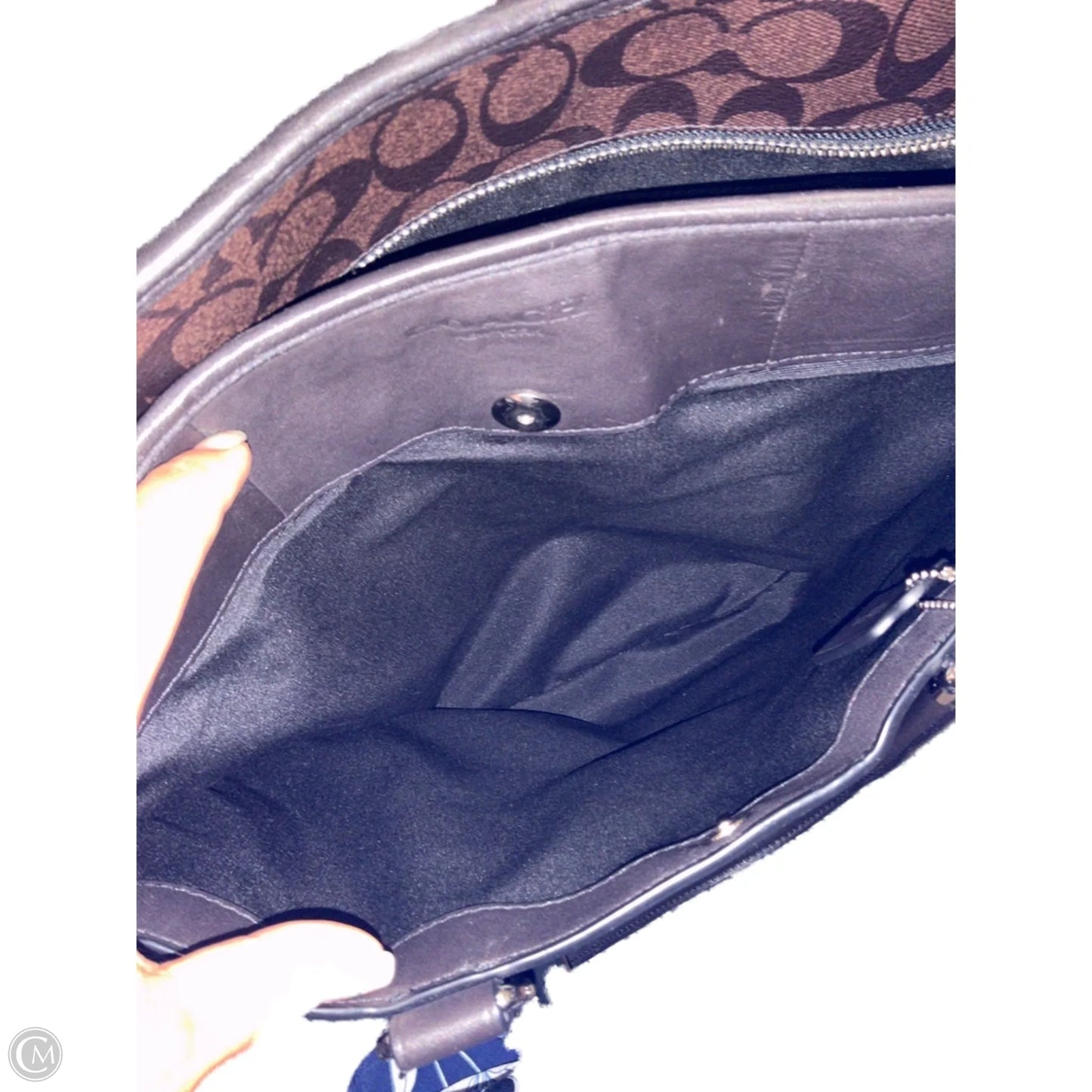 Handbag Designer By Coach, Size: Large