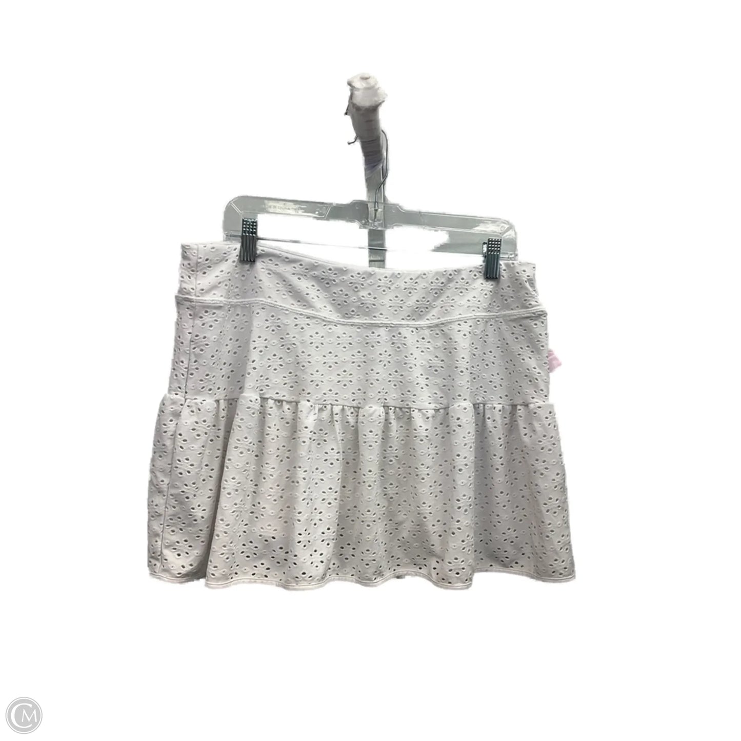 Skort Designer By Lilly Pulitzer In White, Size: Xl