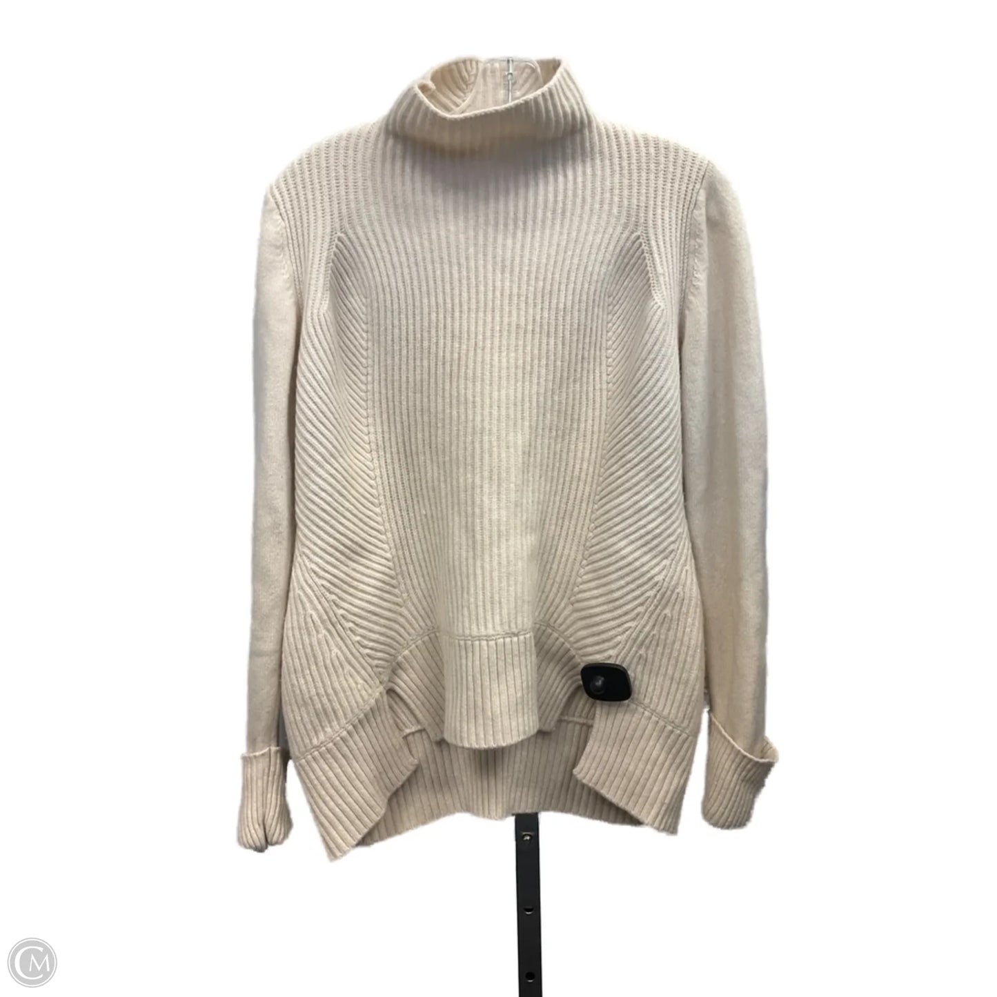 Sweater By Elie Tahari In Cream, Size: L