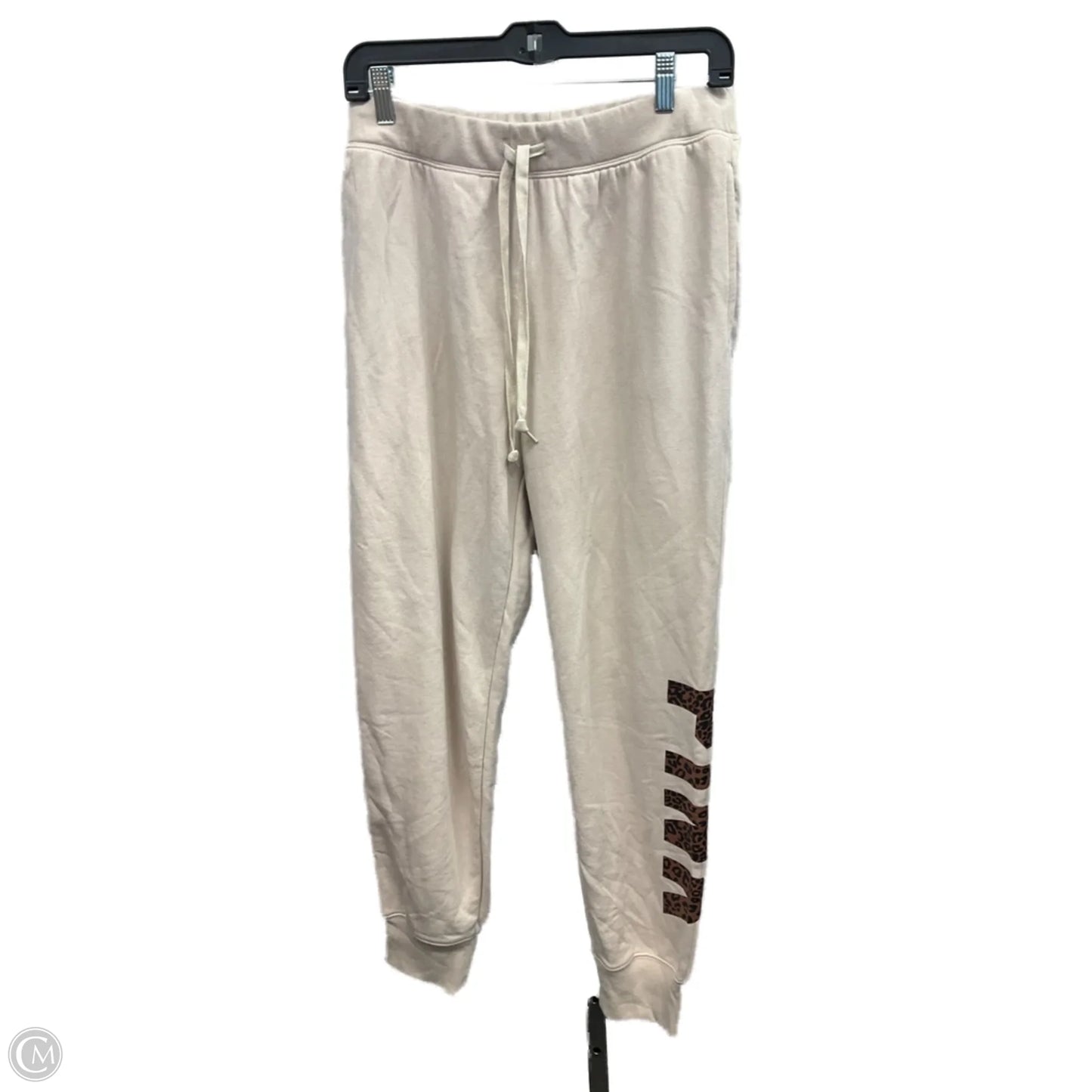 Pants Joggers By Pink In Tan, Size: M