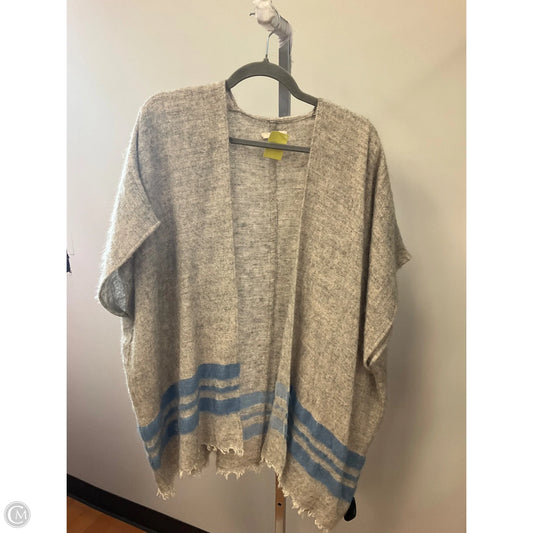 Poncho By Loft In Grey, Size: Osfm