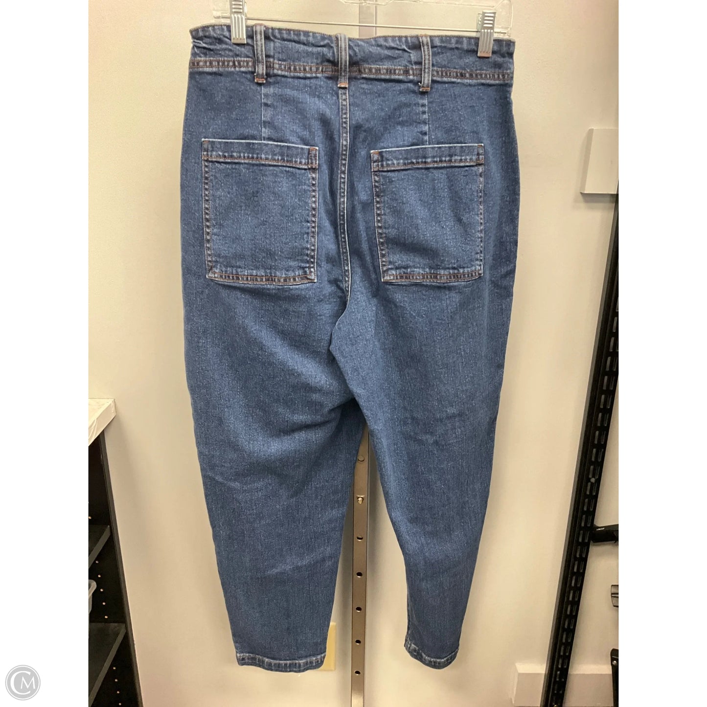 Jeans Boyfriend By Clothes Mentor In Blue, Size: 12