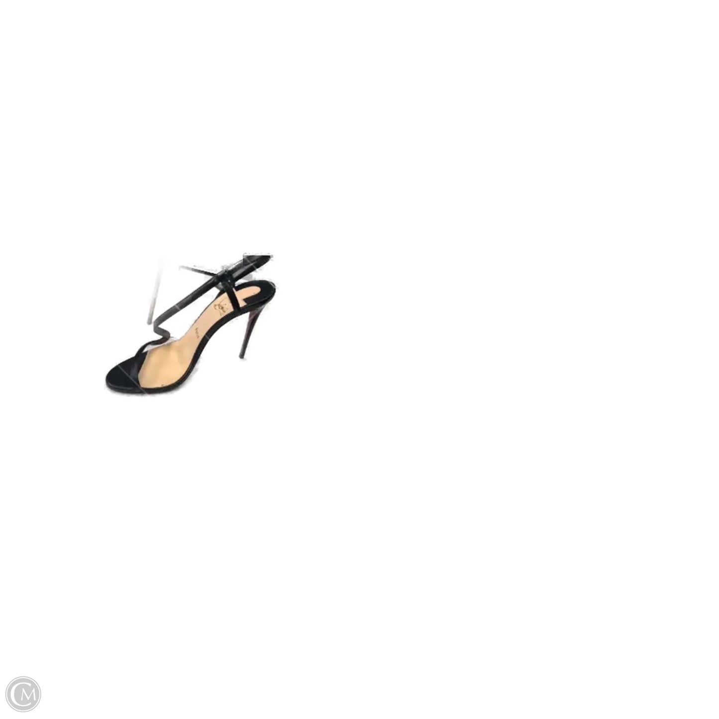 Shoes Luxury Designer By Christian Louboutin In Black, Size: 7