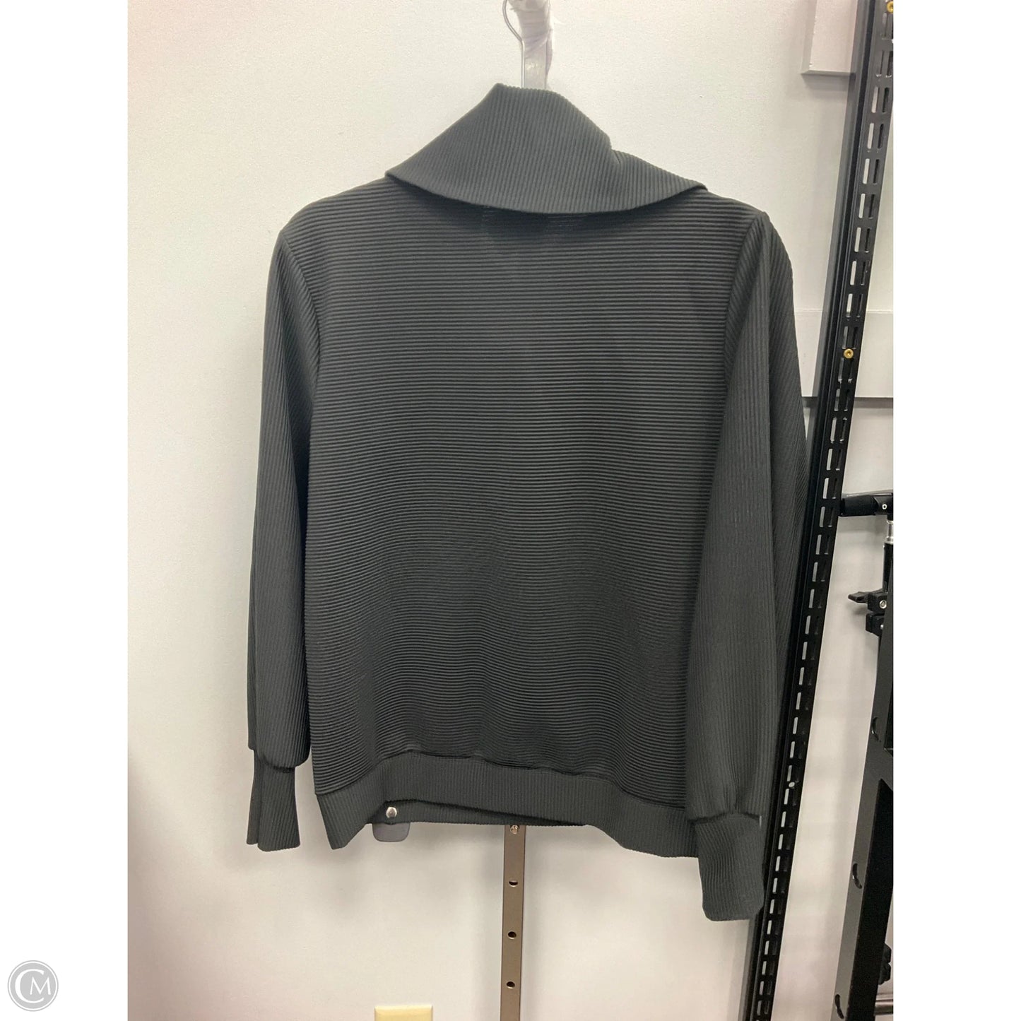 Sweatshirt Collar By Clothes Mentor In Black, Size: S
