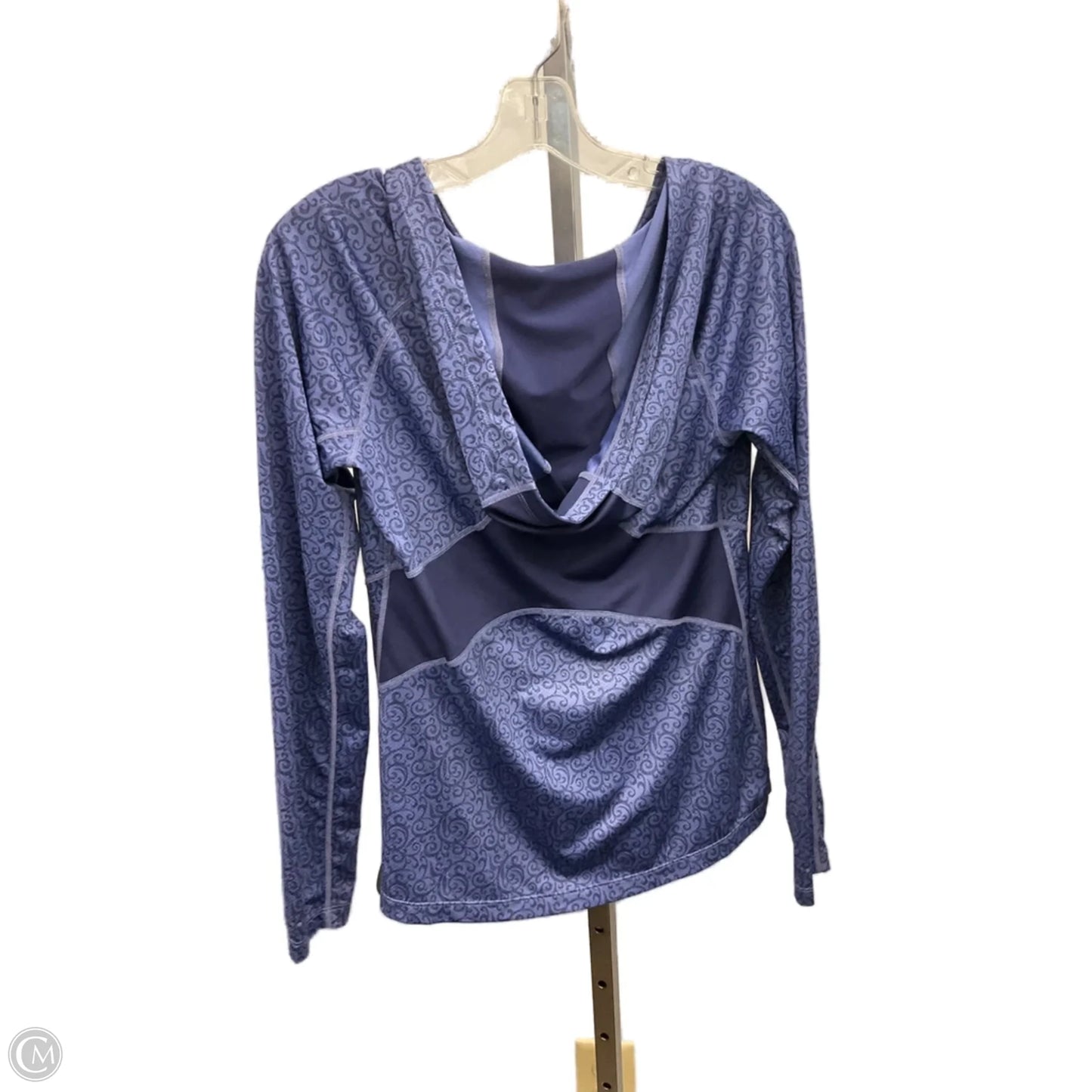 Athletic Sweatshirt Hoodie By Rei In Purple, Size: S