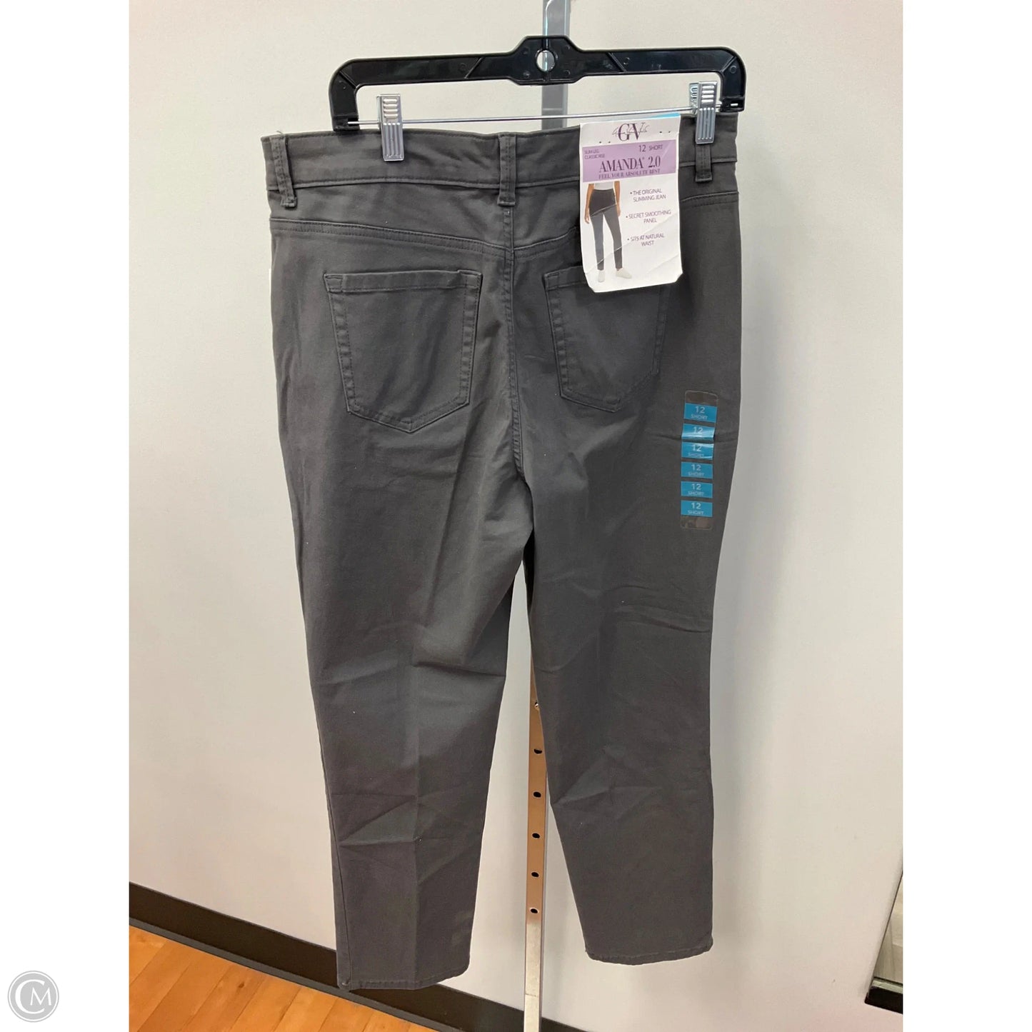 Pants Other By Gloria Vanderbilt In Grey, Size: 12