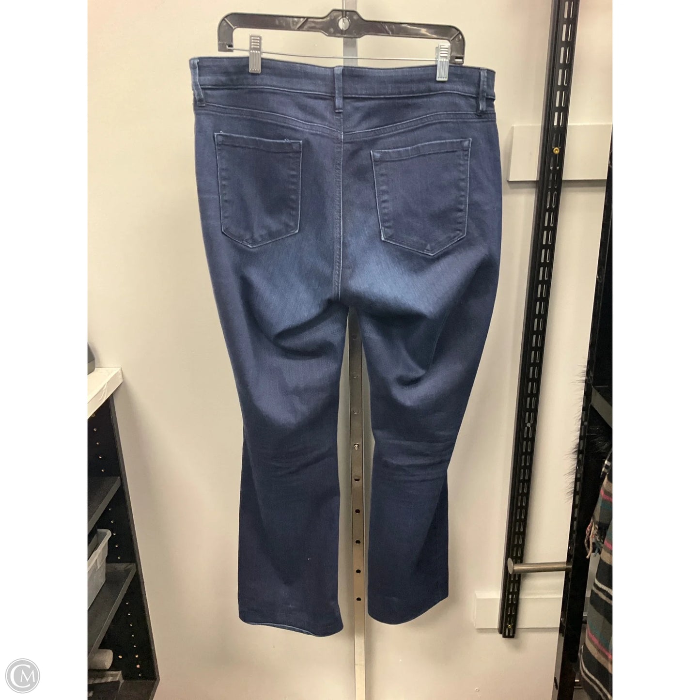 Jeans Boot Cut By Loft In Blue, Size: 14