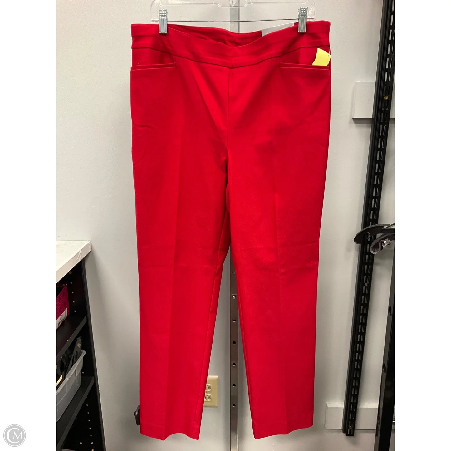 Pants Dress By Chicos In Red, Size: L