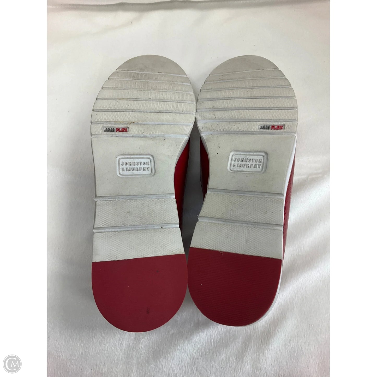 Shoes Sneakers By Johnston & Murphy In Red, Size: 10