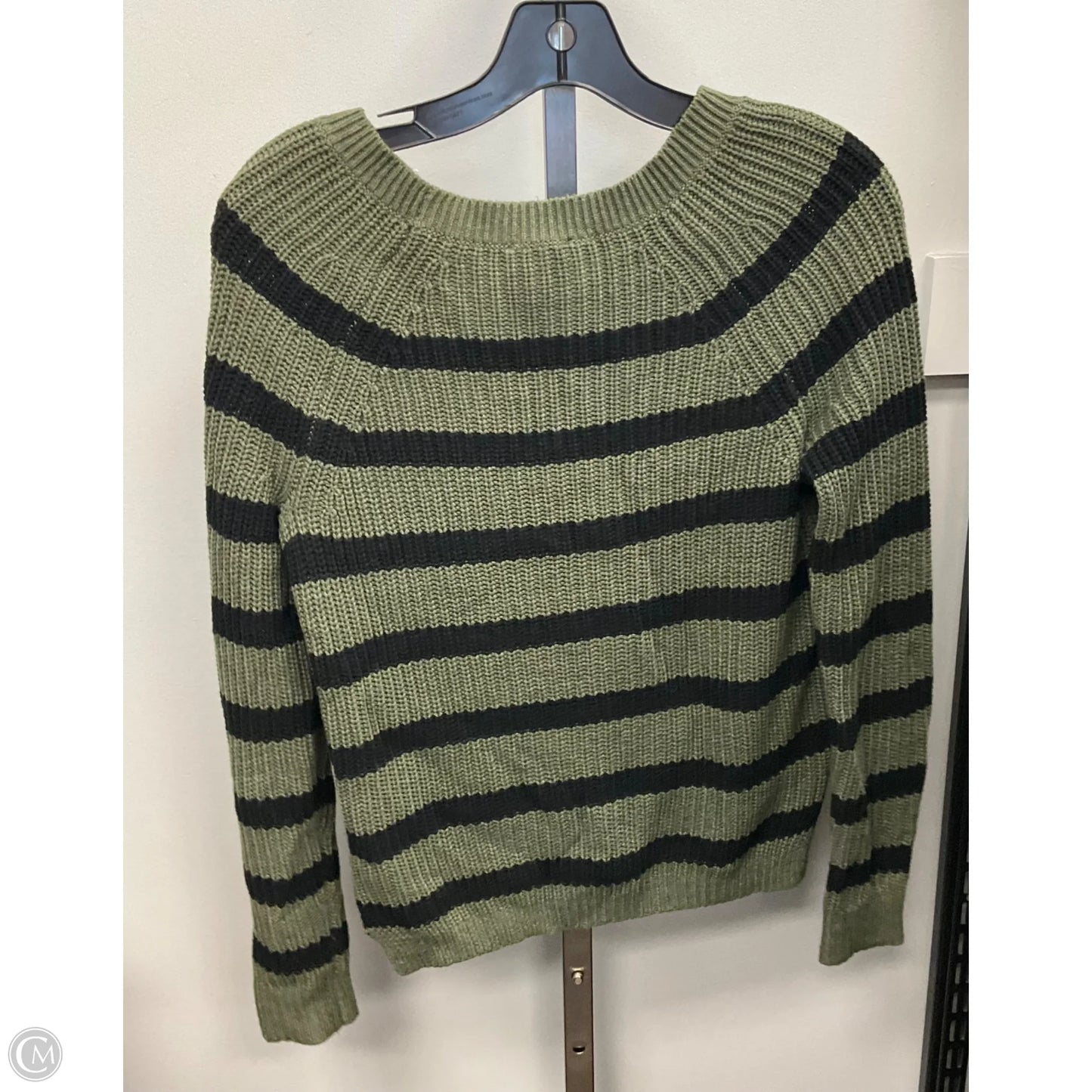 Sweater By Express In Green, Size: Xs
