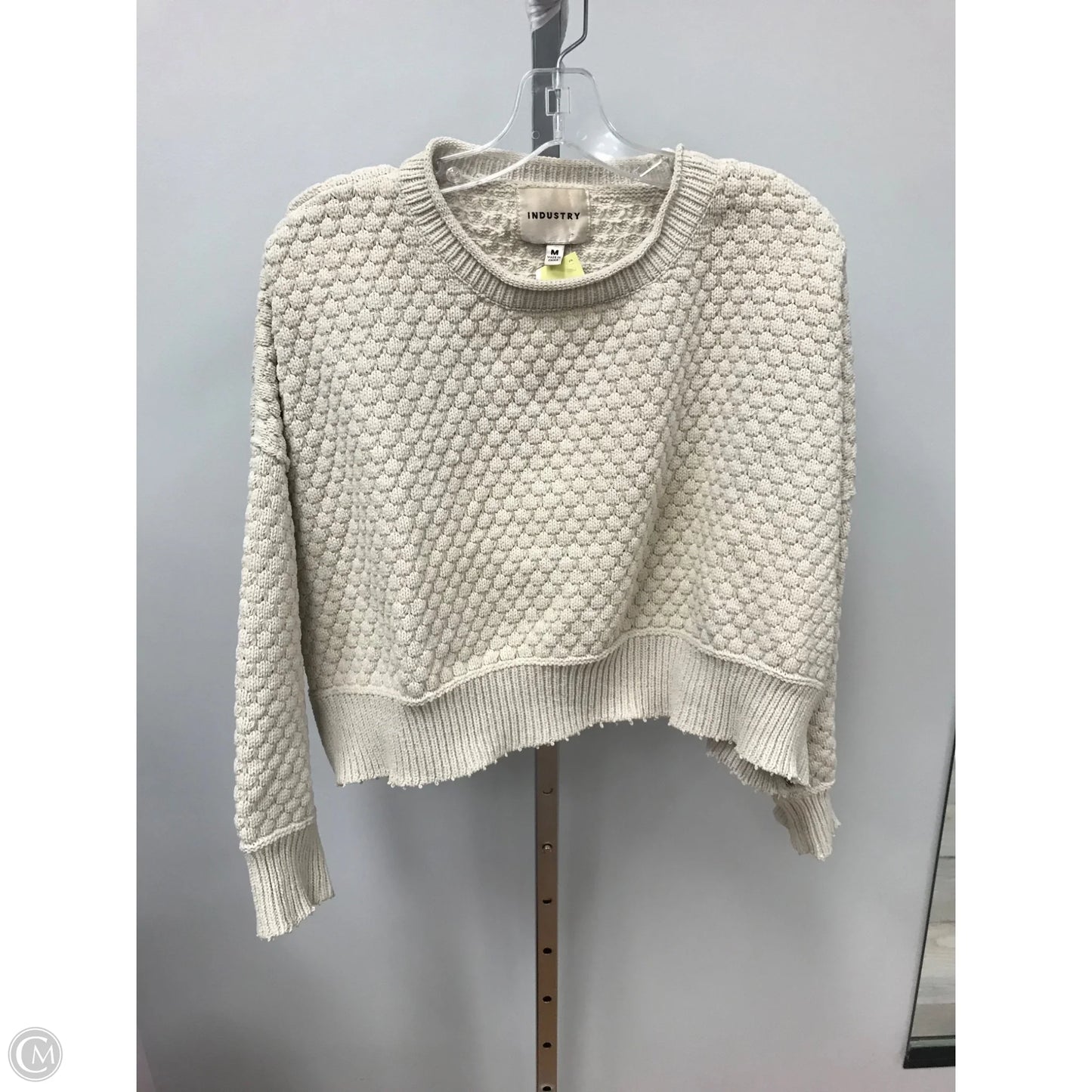 Sweater By Industry In Cream, Size: M