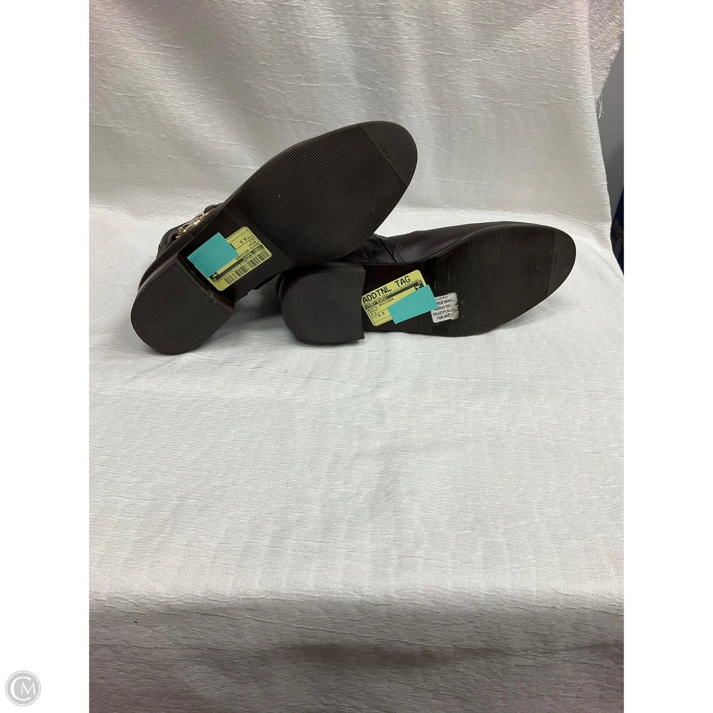 Boots Designer By Tory Burch In Brown, Size: 8.5