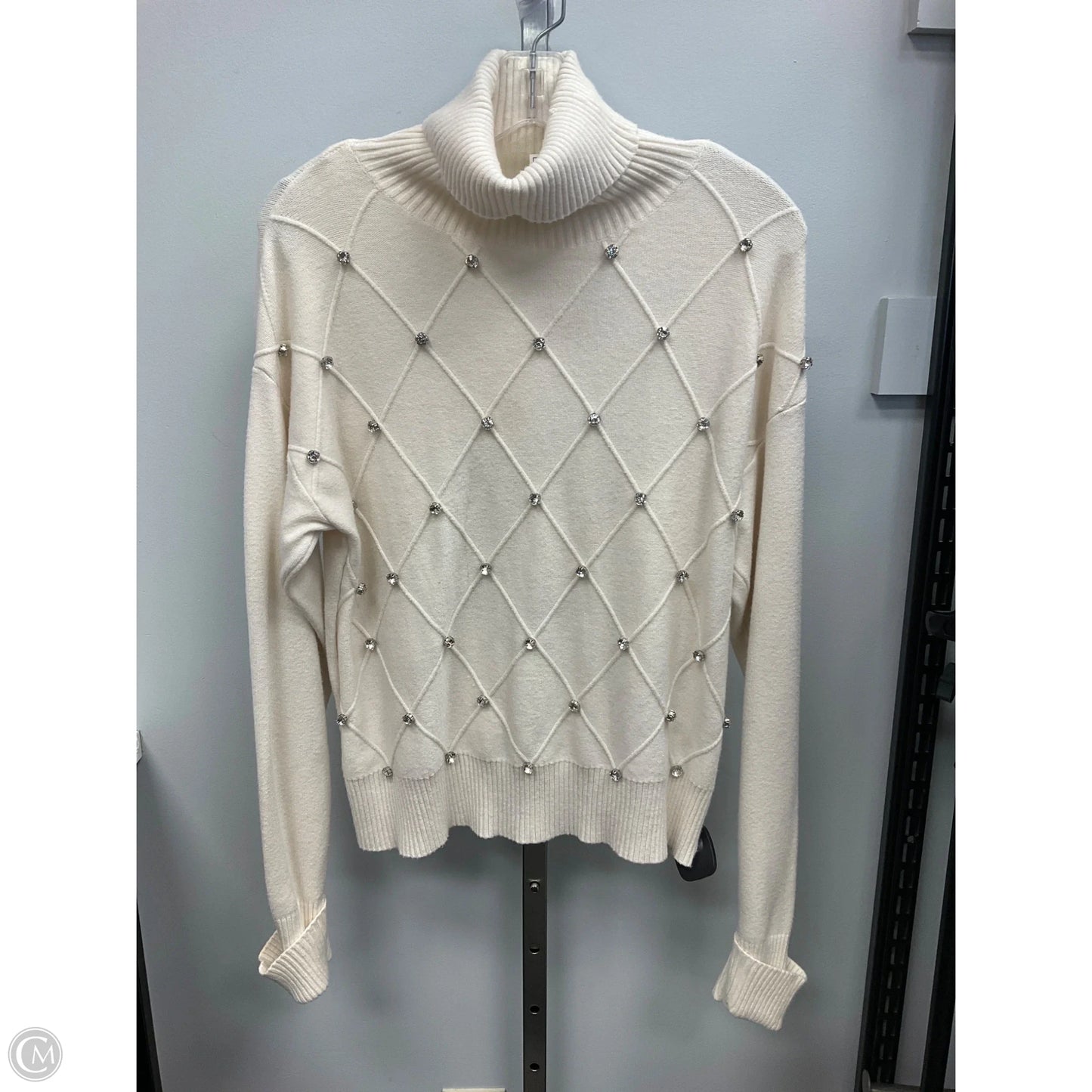 Sweater By Ontwelfth In Cream, Size: Xl