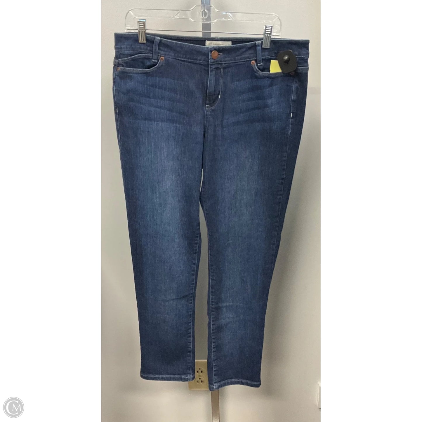 Jeans Straight By J. Jill In Blue, Size: 12
