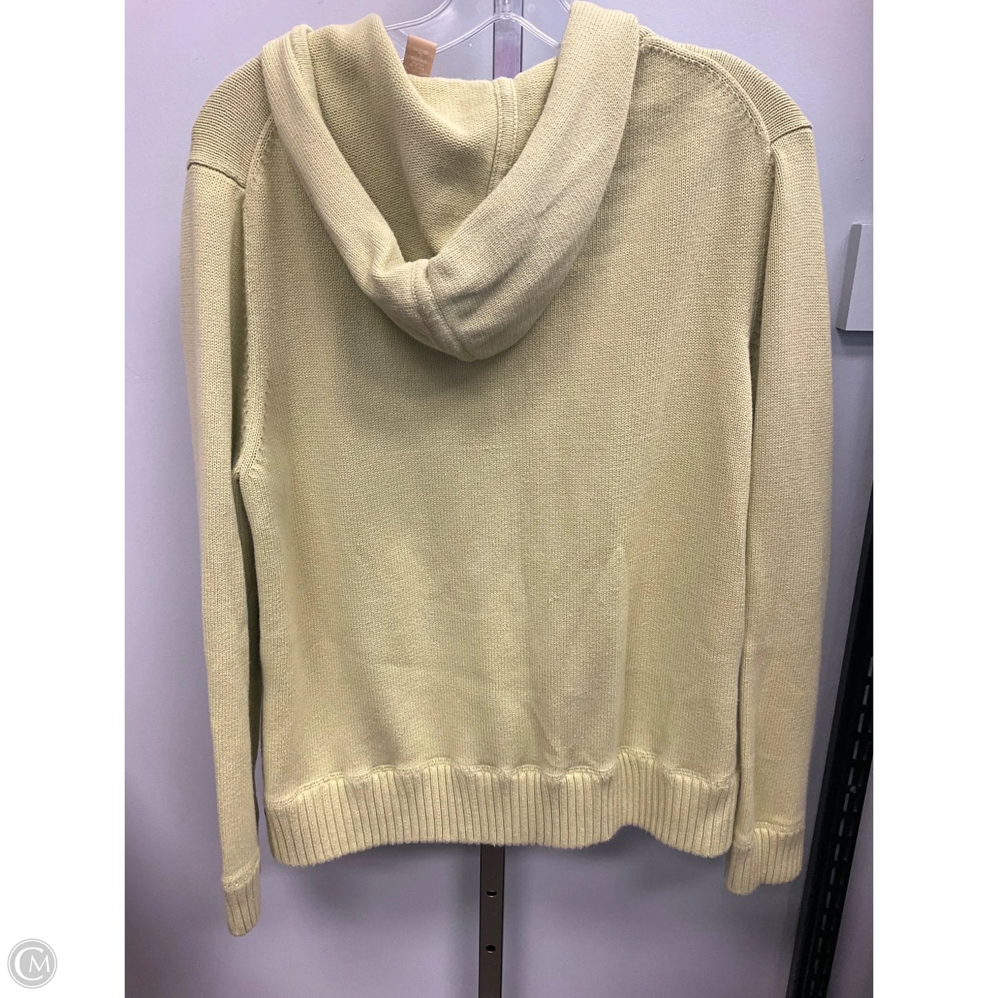 Sweatshirt Hoodie By Kate Hill In Yellow, Size: L