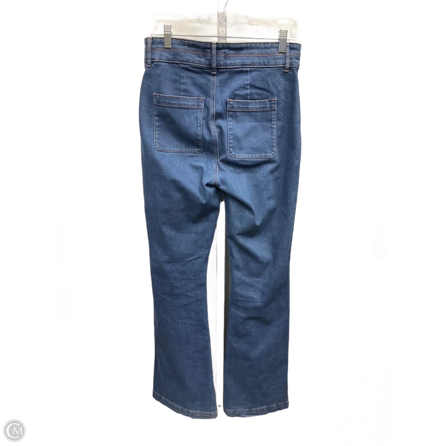 Jeans Flared By Loft In Blue, Size: 4
