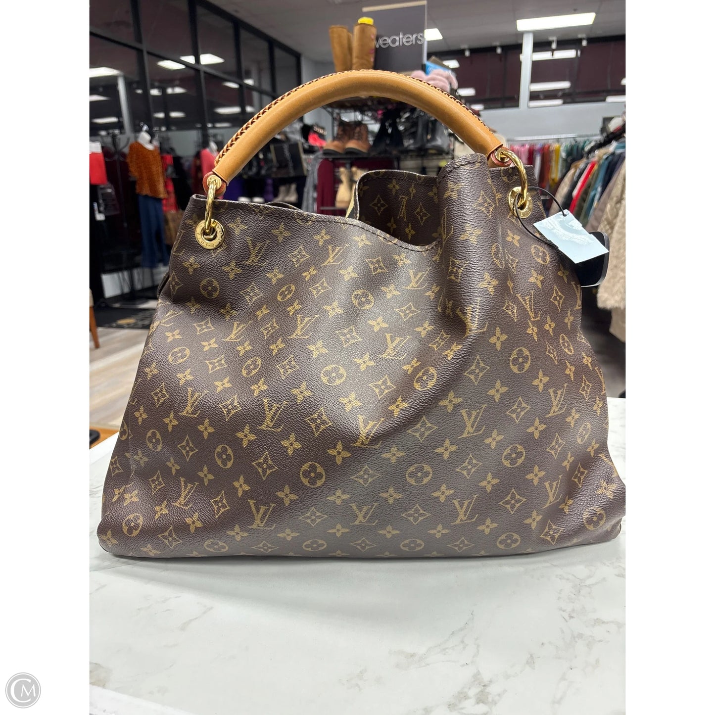 Handbag Luxury Designer By Louis Vuitton, Size: Large