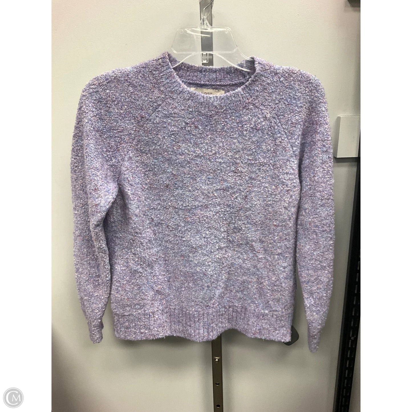 Sweater By Loft In Purple, Size: S